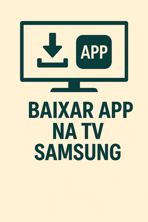 Como baixar app na Smart  TV Samsung